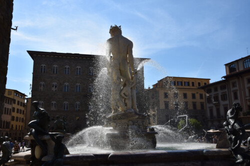 firenze piazza della signoria fontana